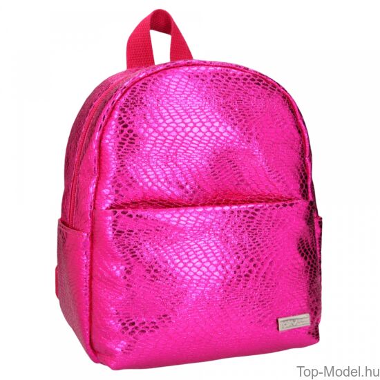 TOPModel mini hátizsák kígyóbőr mintás pink
