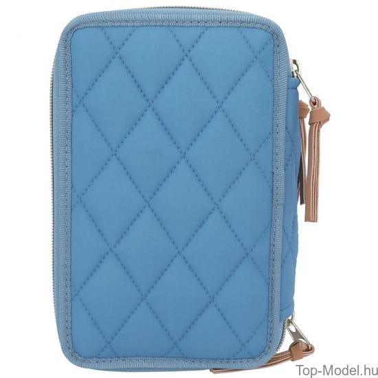 Miss Melody 3 Emeletes Töltött Tolltartó BLUE QUILT