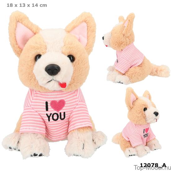 TOPModel Plüss Kutya Corgi, Lotti 18 cm