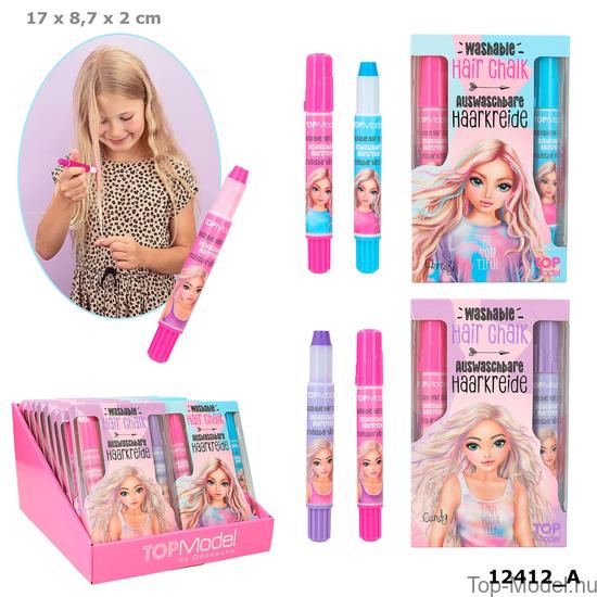 TOPModel Hajkréta szett, kék - pink