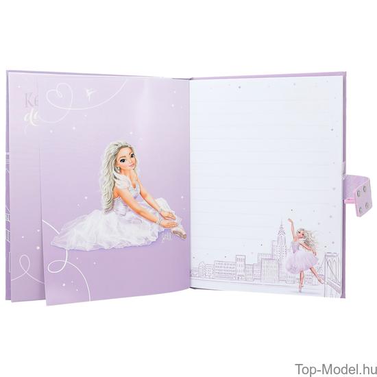 TOPModel Számkódos Titkos Napló Zenével BALLET 