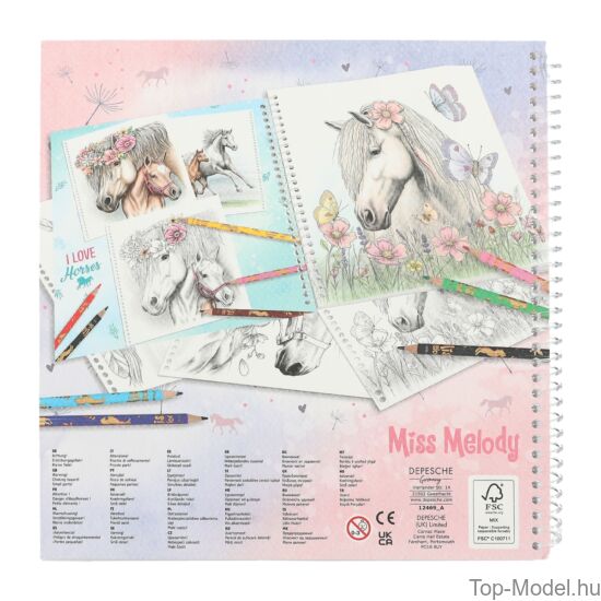 Miss Melody Special Kifestőkönyv