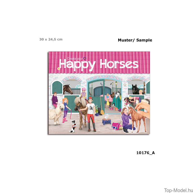 Horses Dreams Happy Horses matricás tervező