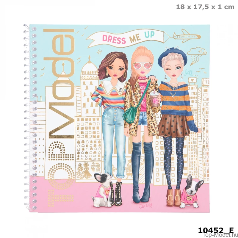 TOPModel Dress Me Up Matricás Ruhatervező