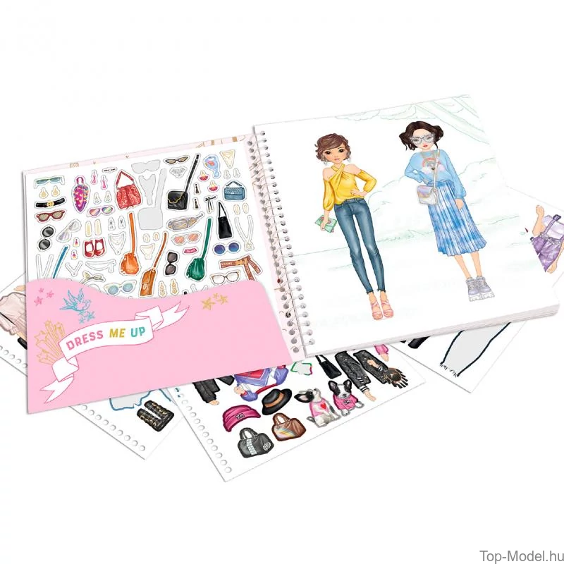TOPModel Dress Me Up Matricás Ruhatervező