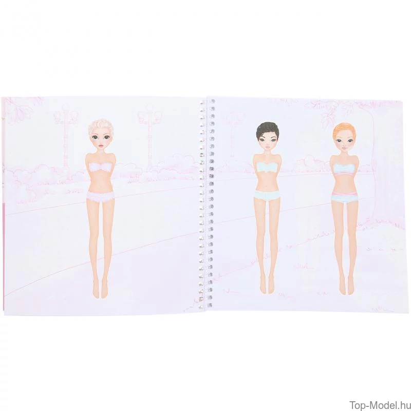 TOPModel Dress Me Up Matricás Ruhatervező