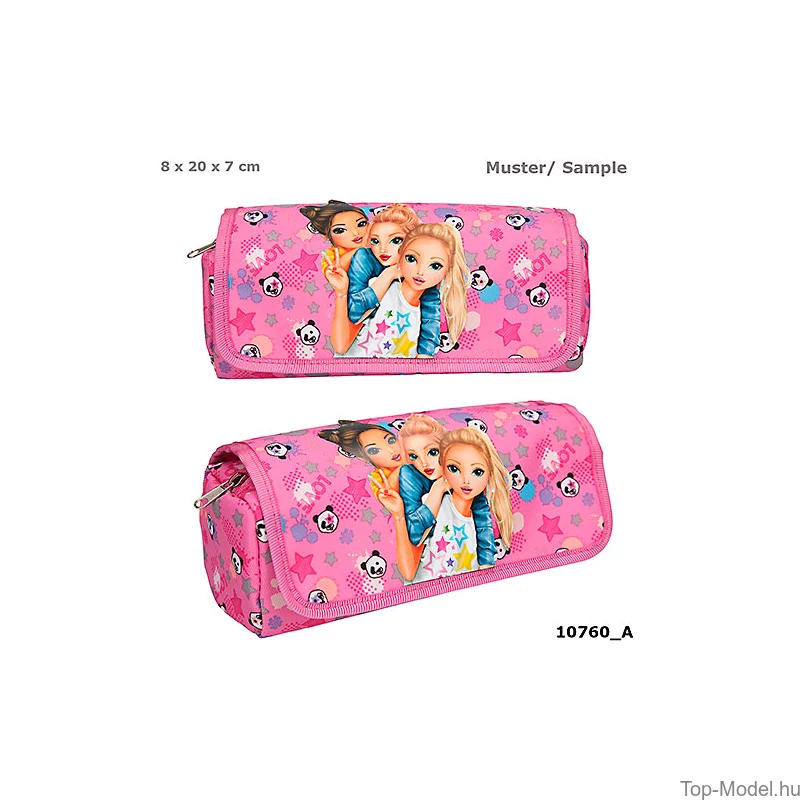 TOPModel kihajtható hengertolltartó PANDA PINK