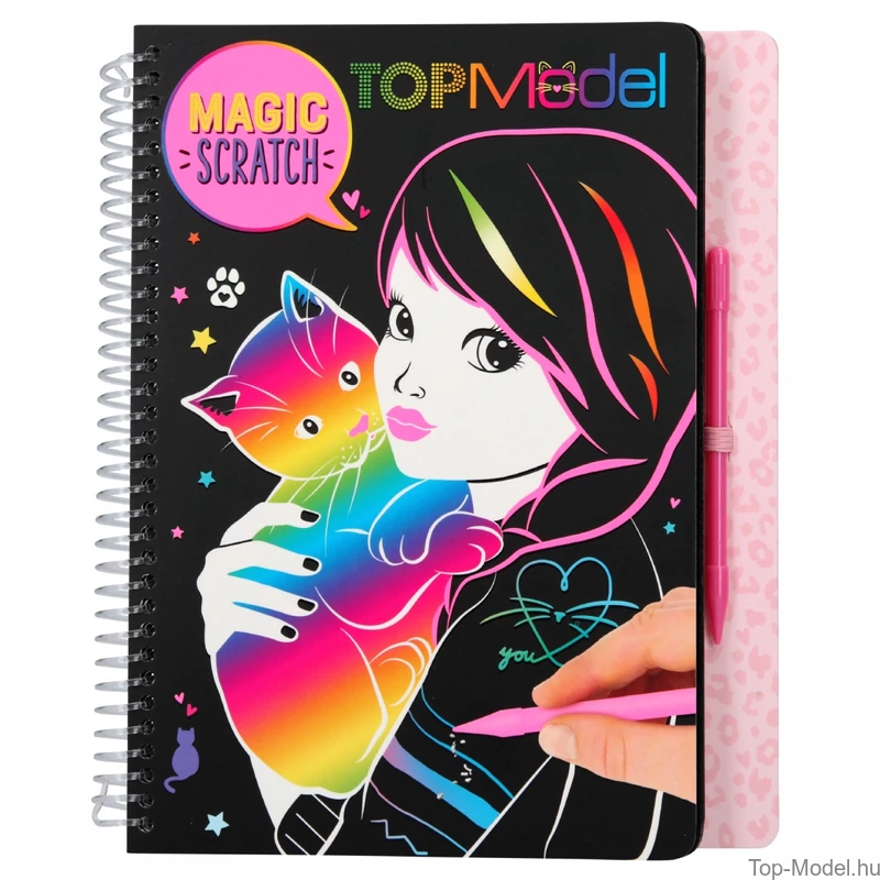 TOPModel mágikus kaparós tervező CAT