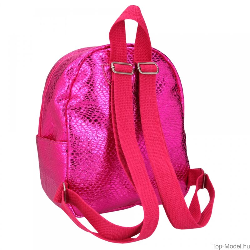 TOPModel mini hátizsák kígyóbőr mintás pink
