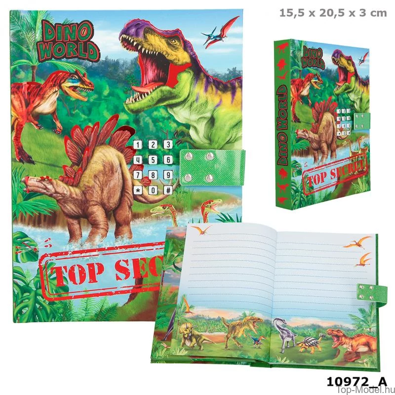 Dino World titkos napló hanggal