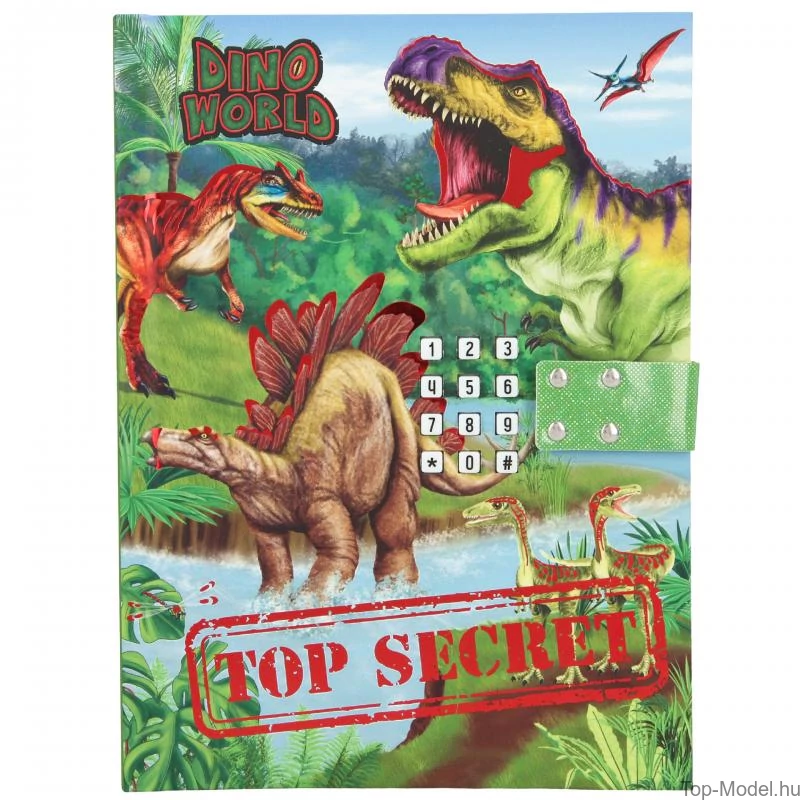 Dino World titkos napló hanggal