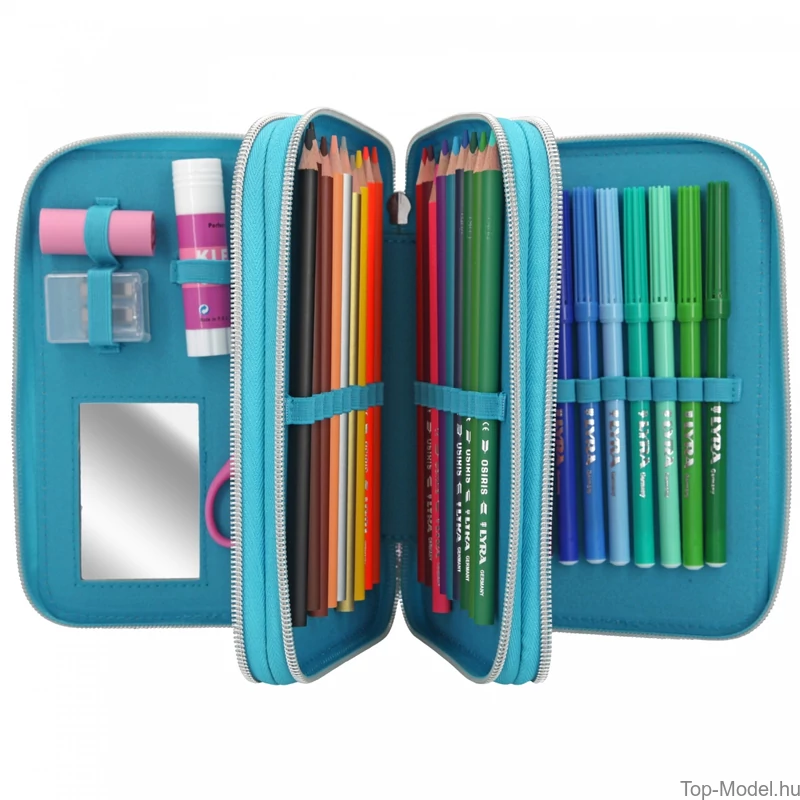 Fantasy Model 3 emeletes töltött tolltartó MERMAID