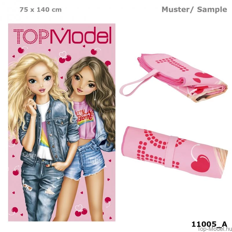 TOPModel mikroszálas törölköző CHERRY BOMB