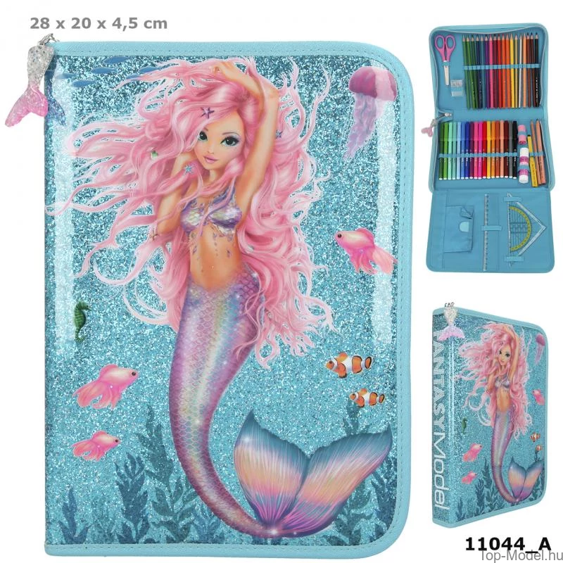 Fantasy Model töltött tolltartó A/4 MERMAID