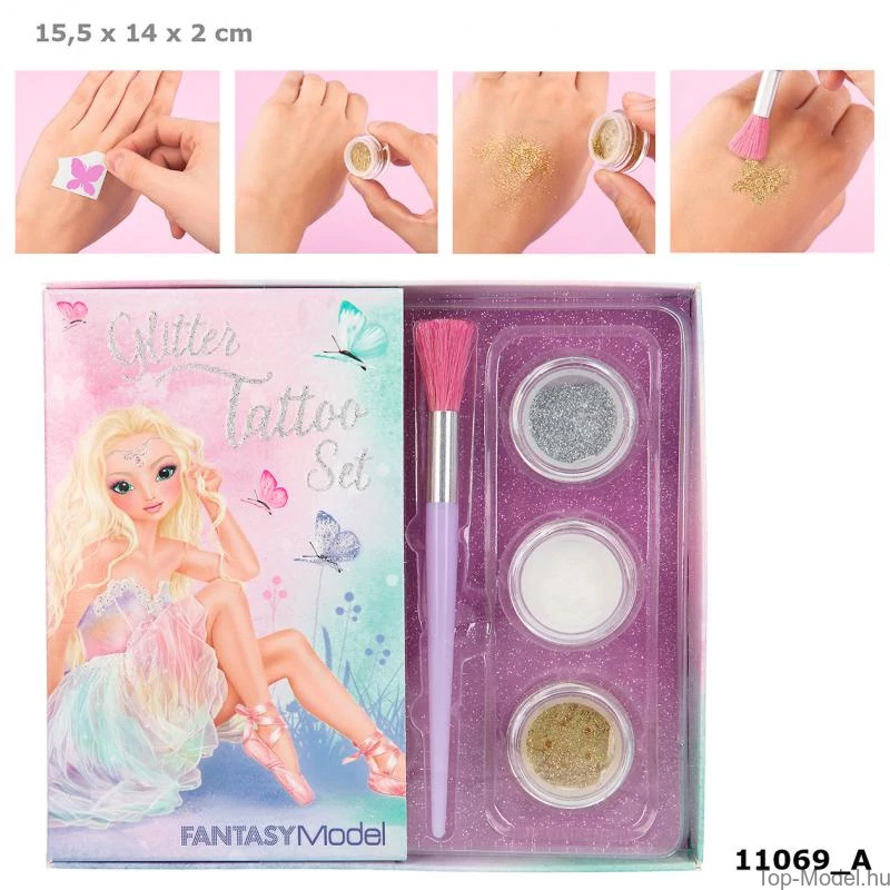 Fantasy Model Csillámtetováló szett Ballet