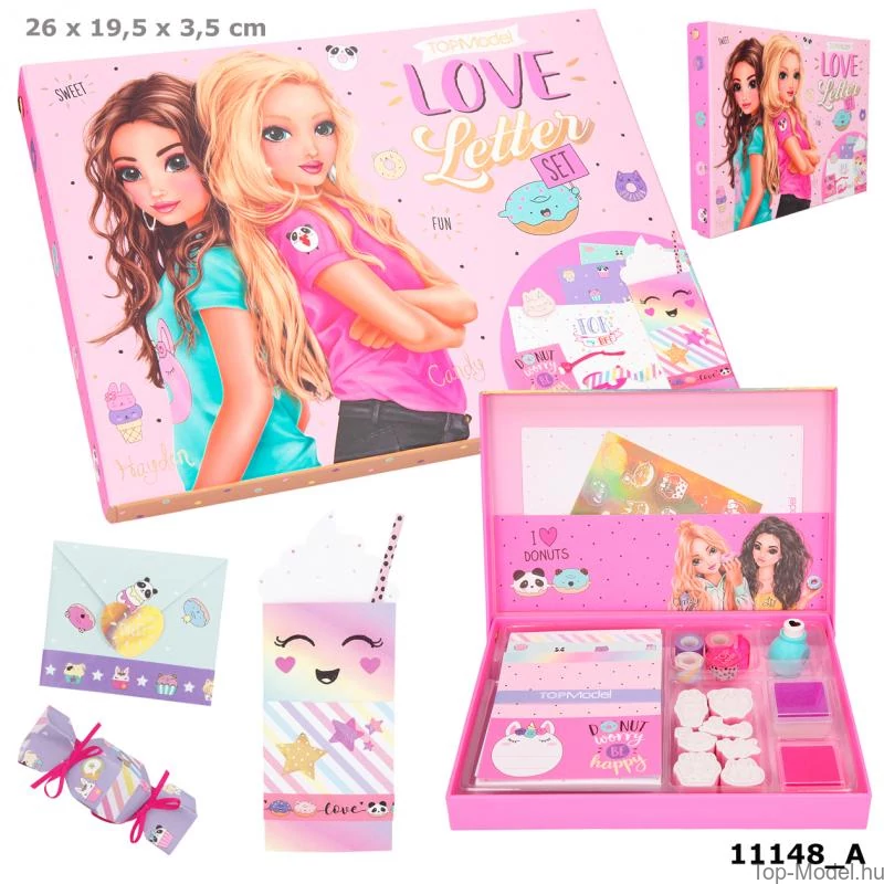 TOPModel szerelmes levél szett CANDY CAKE