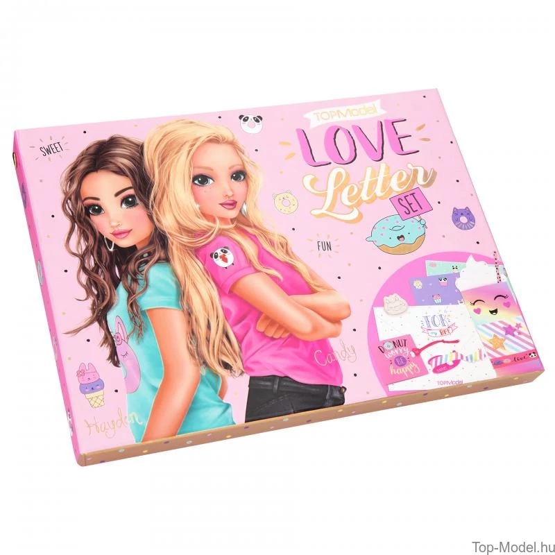 TOPModel szerelmes levél szett CANDY CAKE