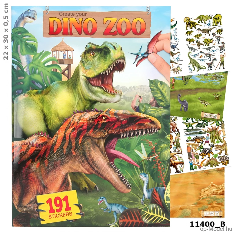 Dino ZOO Matricás Tervező