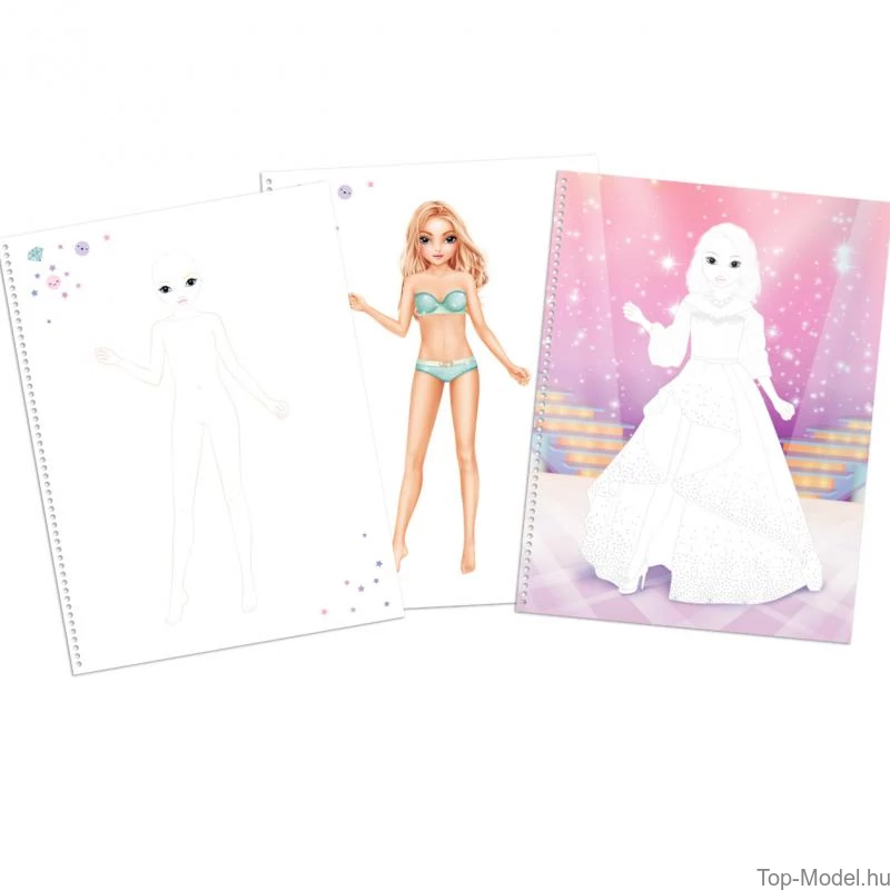 TOPModel Glamour speciális ruhatervező