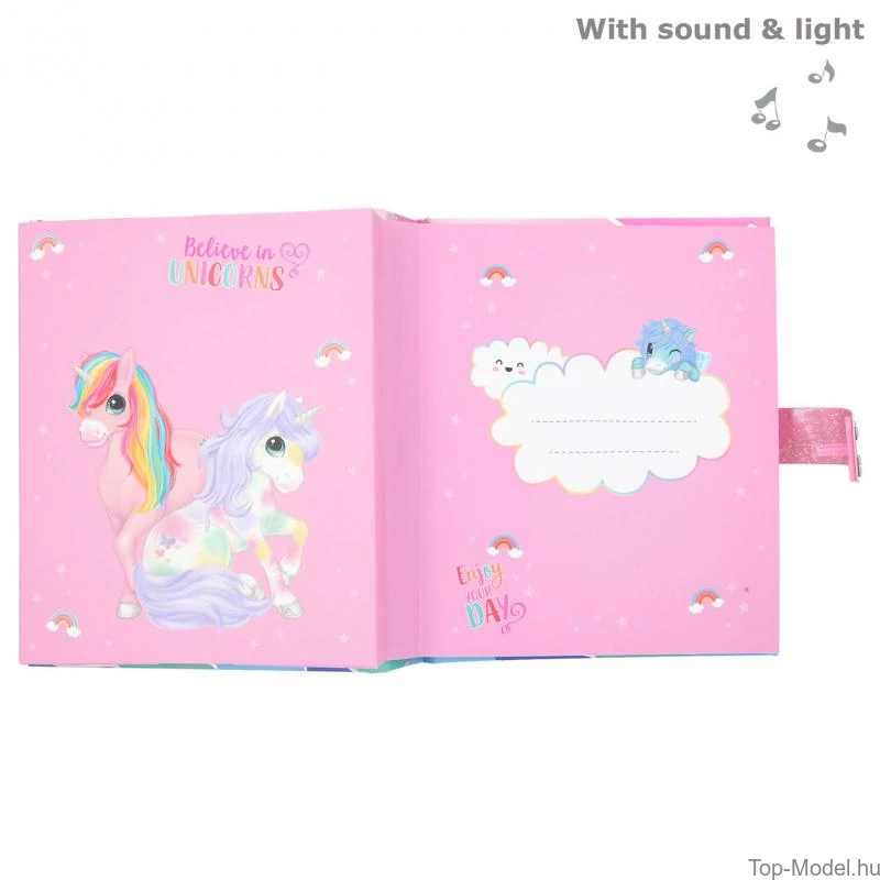 Ylvi & Minimoomis számkódos, zenélő napló