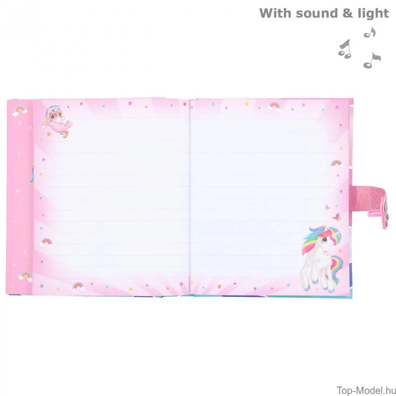 Ylvi & Minimoomis számkódos, zenélő napló