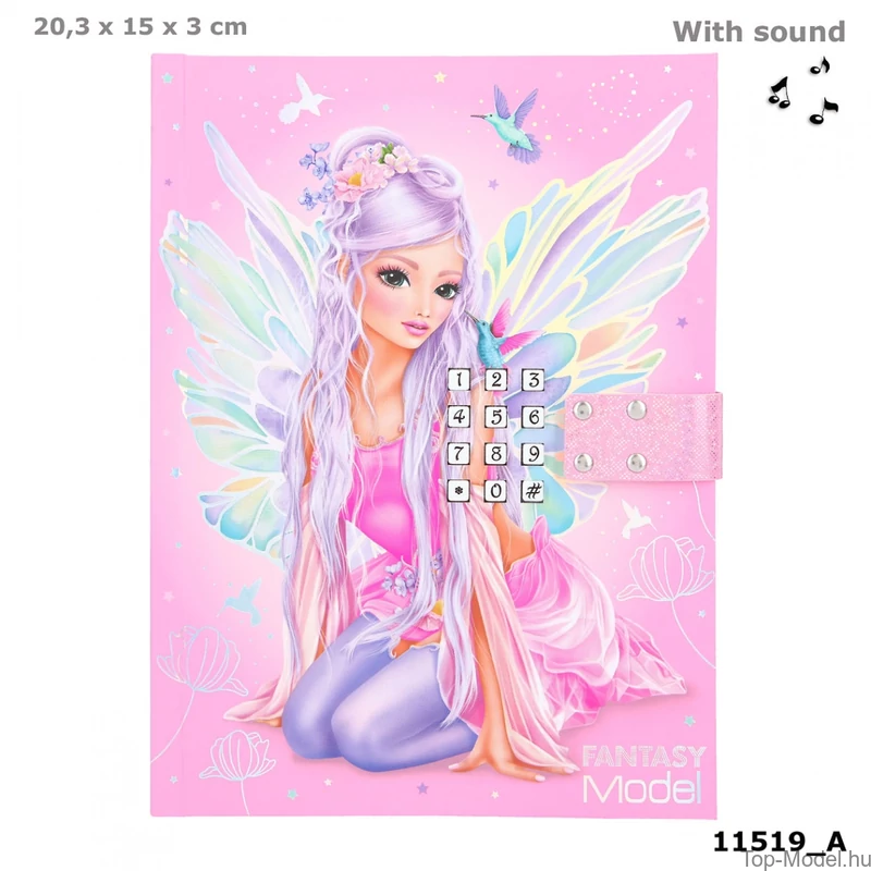 FantasyModel Számkódos Titkos Napló