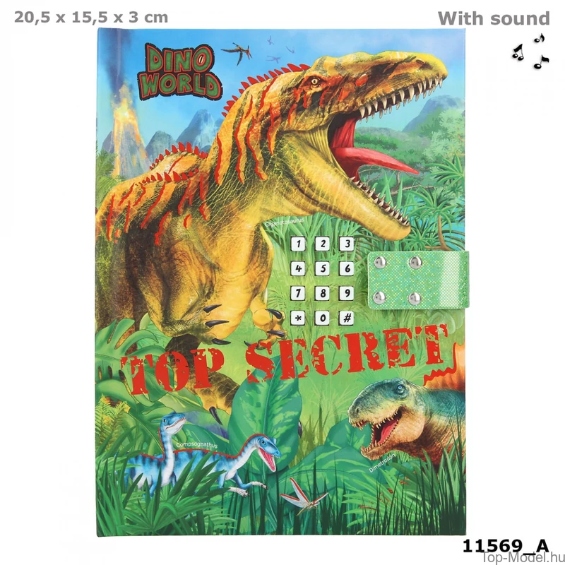 Dino World Titkos Napló Hanggal