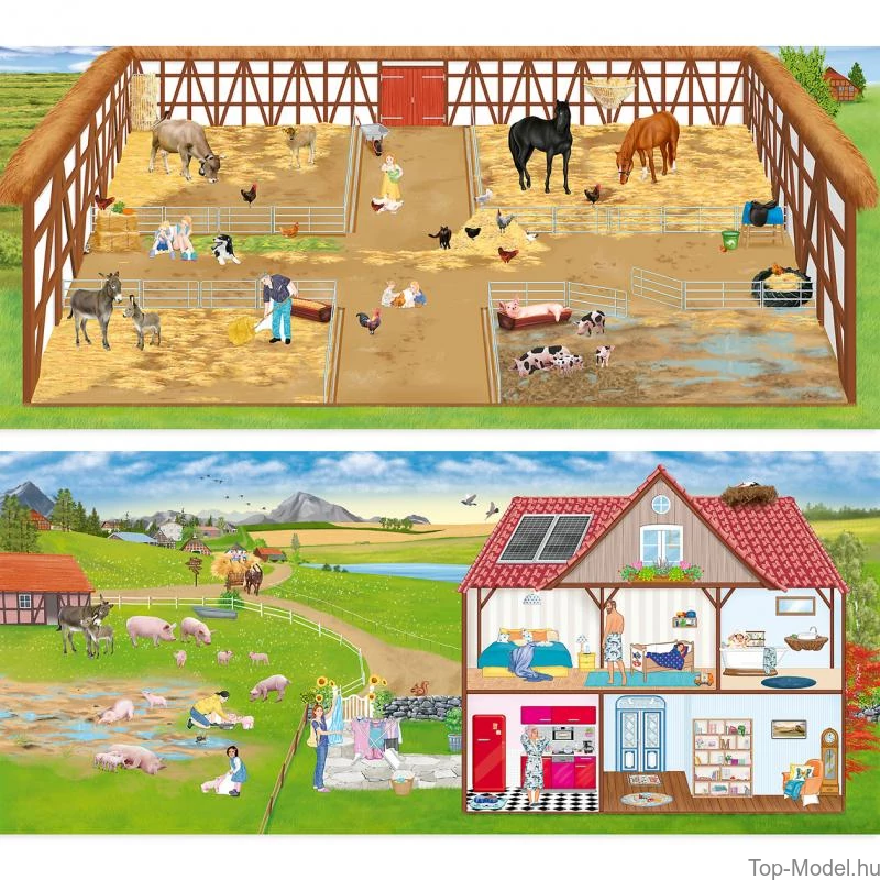 Farm Kreatív Matricázós Könyv
