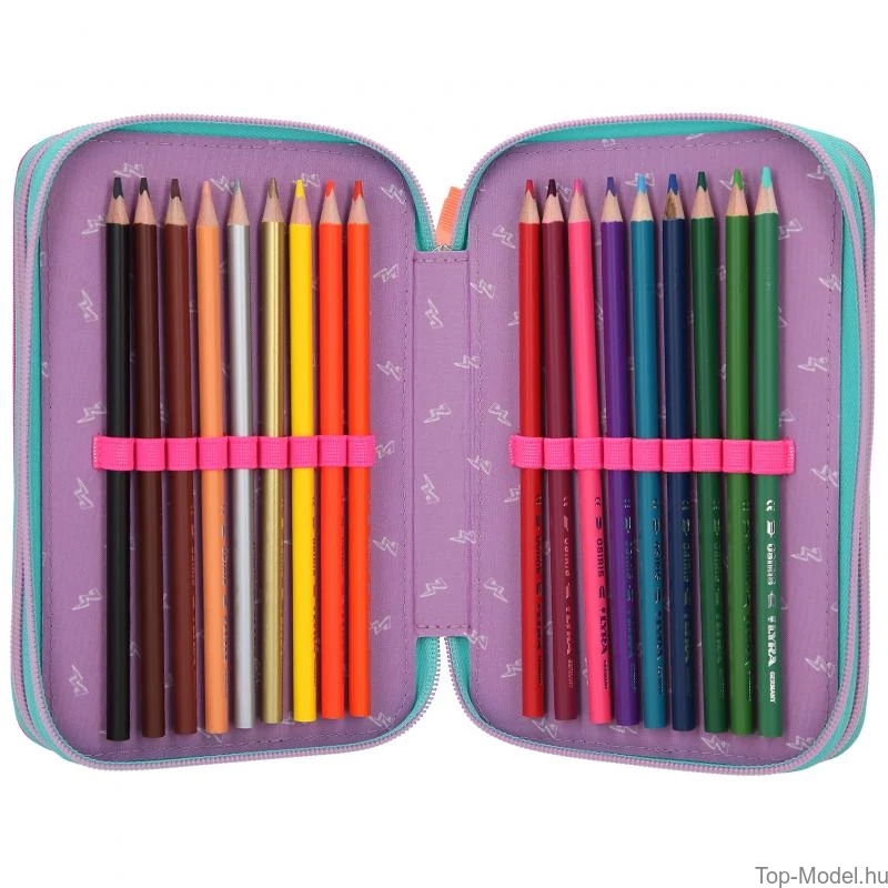 TOPModel 3 Emeletes Töltött Tolltartó TINY DANCER