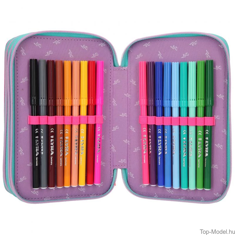 TOPModel 3 Emeletes Töltött Tolltartó TINY DANCER