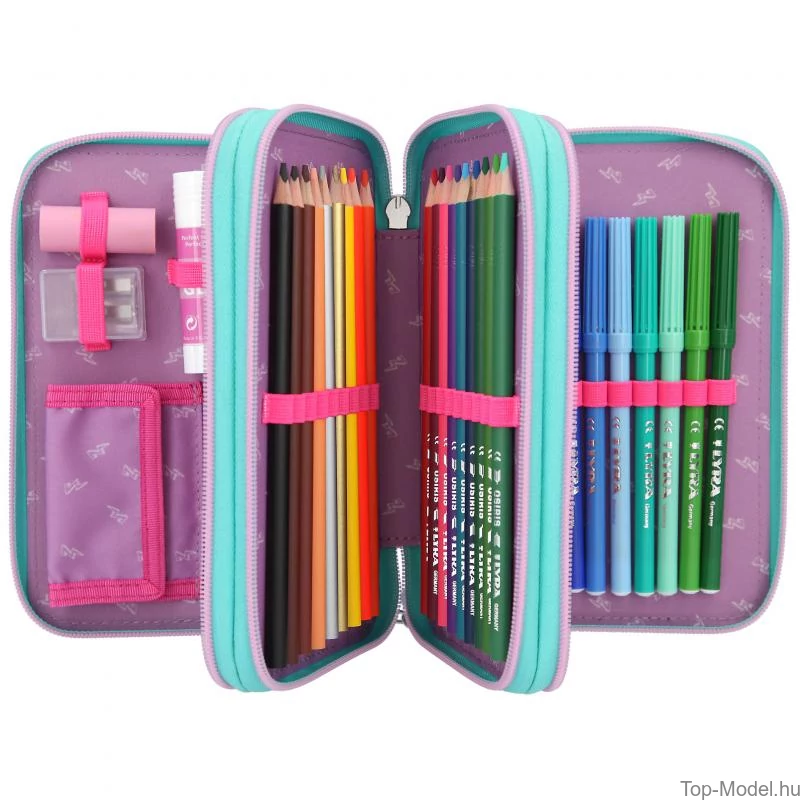 TOPModel 3 Emeletes Töltött Tolltartó TINY DANCER