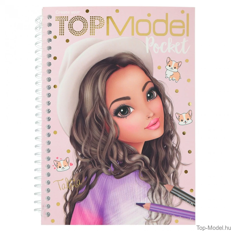 TOPModel Zsebkifestő Könyv
