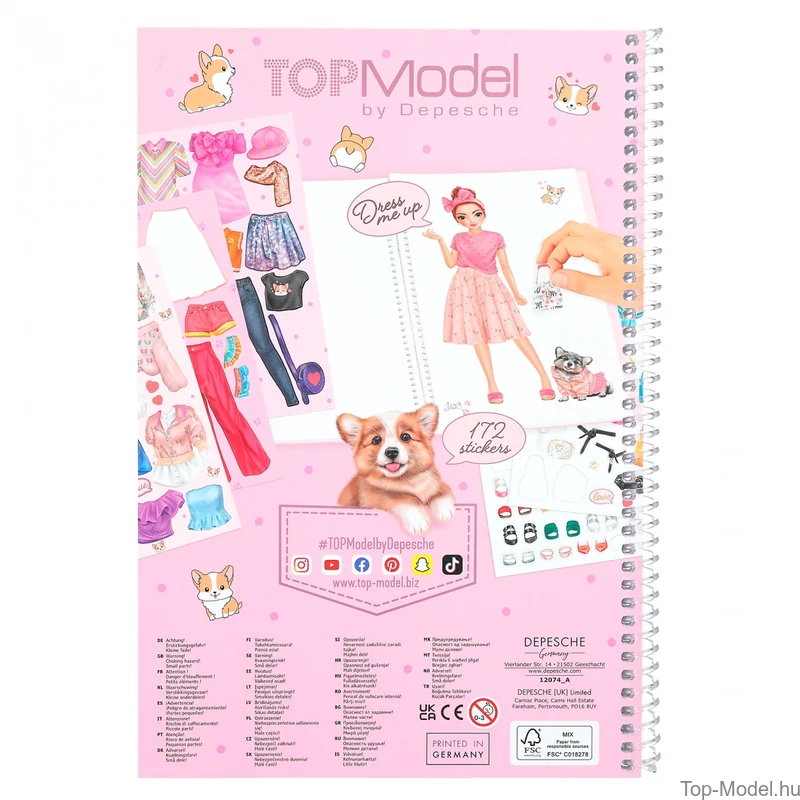 TOPModel Dress Me UP Nagy CORGI