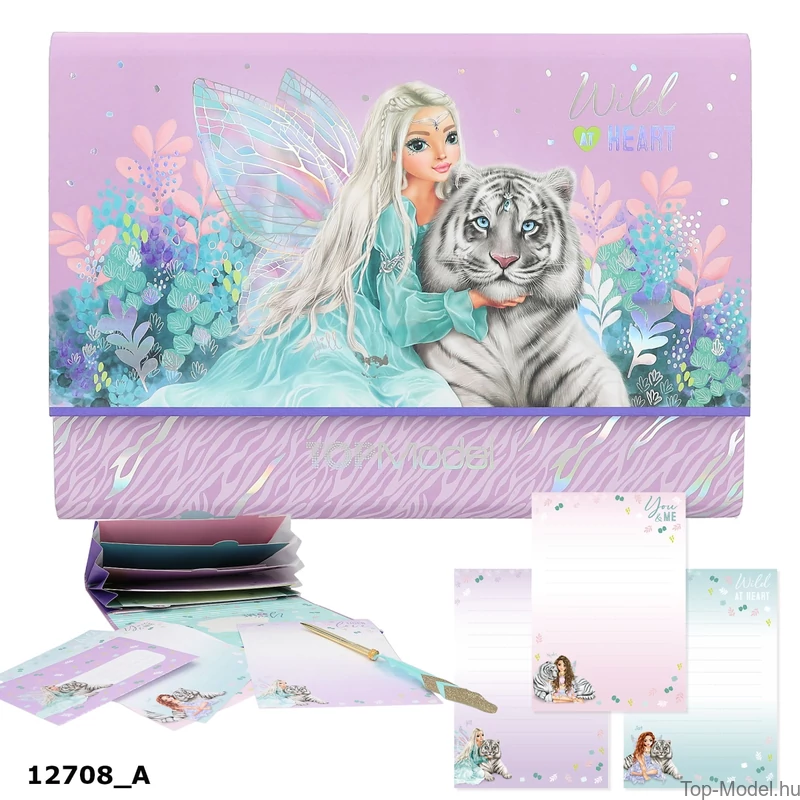 TOPModel Levélpapírszett, Fantasy Tiger