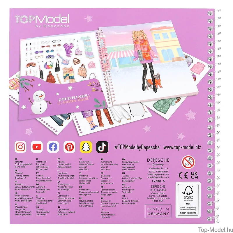 TOPModel Dress Me UP Kicsi, Winter Wonder