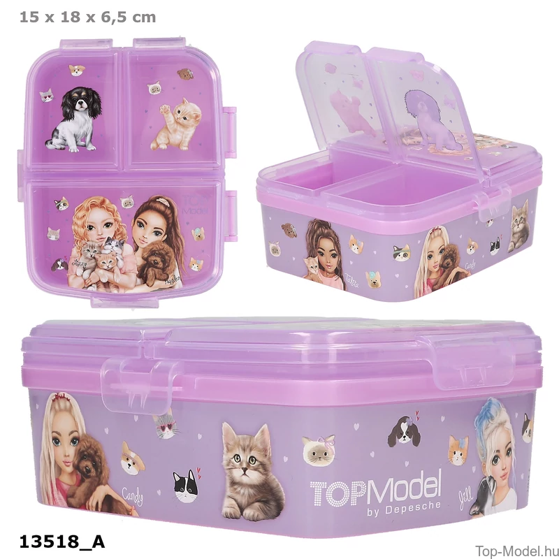 TOPModel Uzsonnásdoboz KITTY and DOGGY