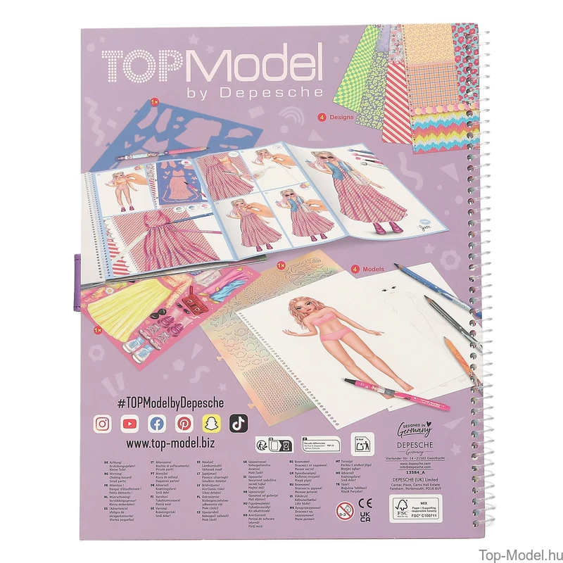 TOPModel Special Design Ruhatervező Könyv