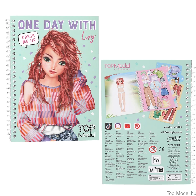 TOPModel Dress Me Up One Day With, Rózsaszín