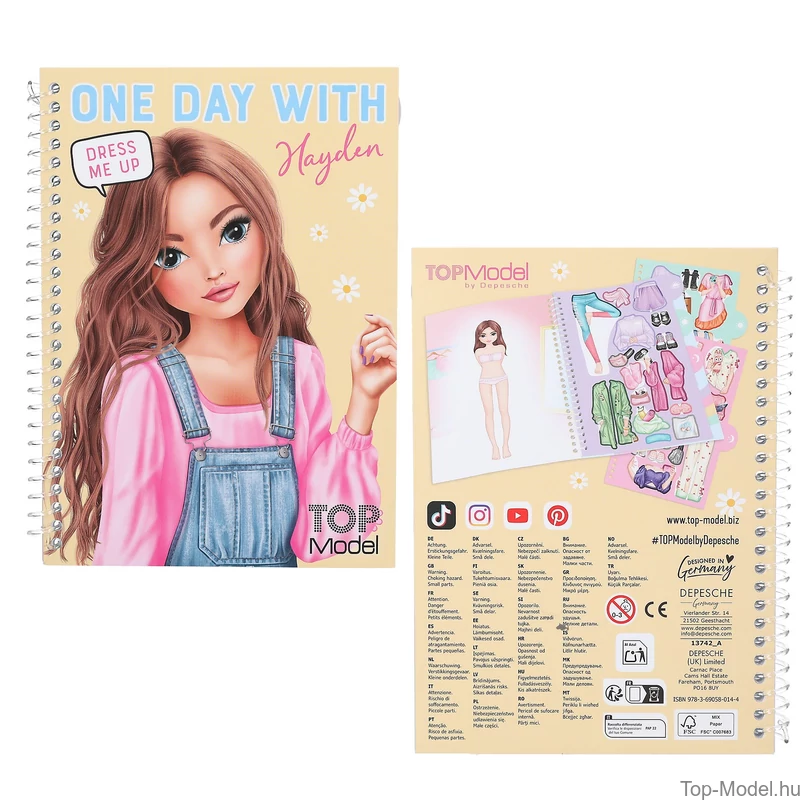 TOPModel Dress Me Up One Day With, Rózsaszín