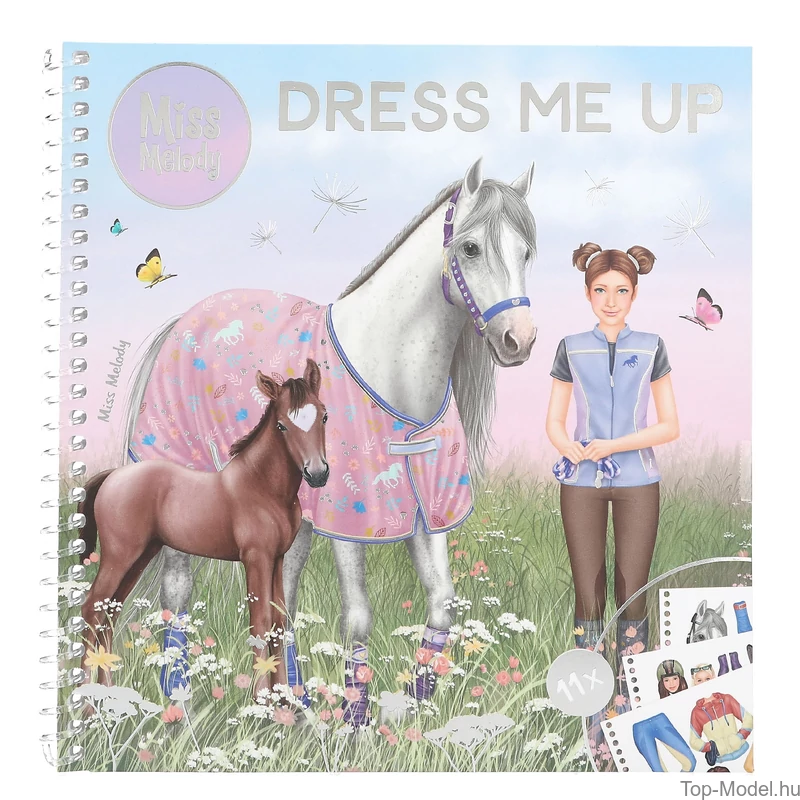 Miss Melody Dress Me Up Matricás Tervező Kék