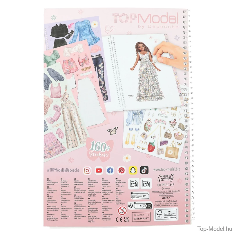 TOPModel Dress Me Up Nagy, SUMMER FEELING