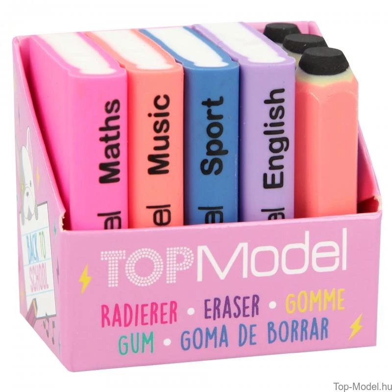 TOPModel radírszett