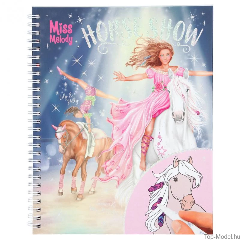 Miss Melody Varázslatos Kifestő Filctollakkal