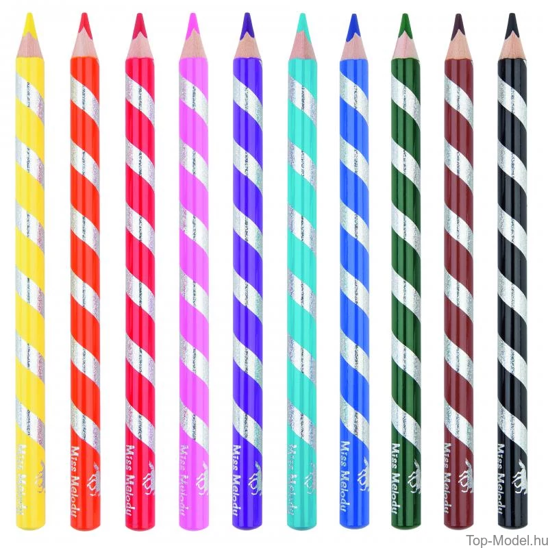 Miss Melody színesceruza készlet 10 db