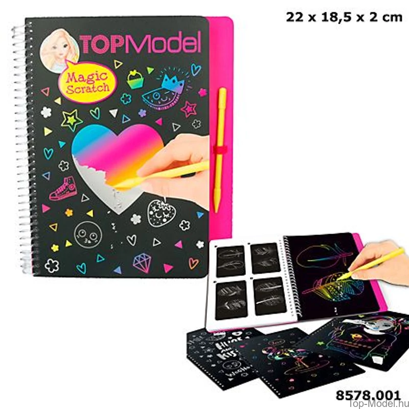 TOPModel Mágikus karcolós tervező