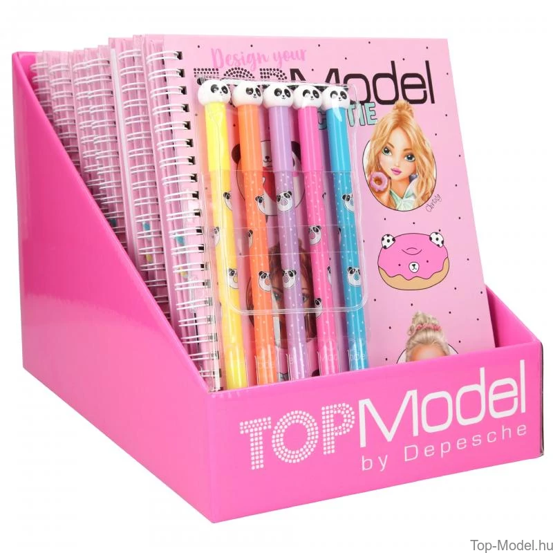 TOPModel kifestőkönyv filctollakkal CANDY CAKE